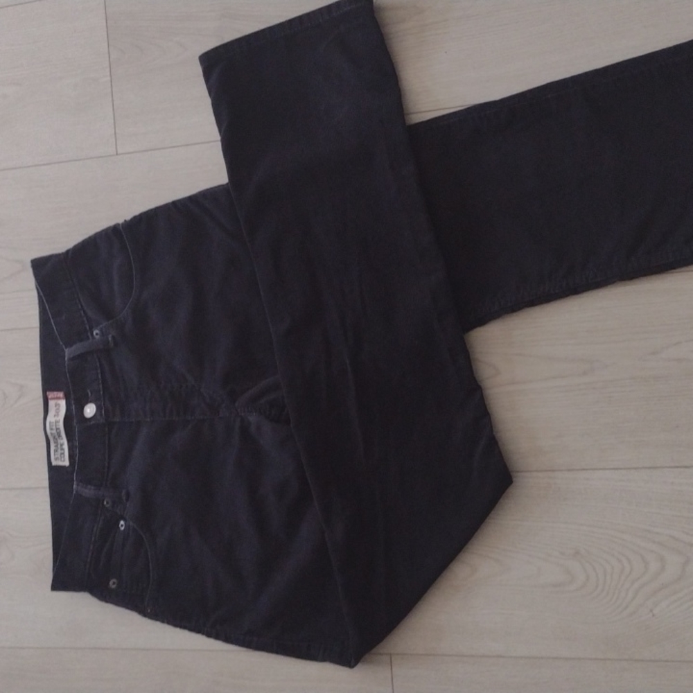 EUC LEVI'S 505 Cords Straight Fit Corduroy Jeans Size 30, Anthracite colour